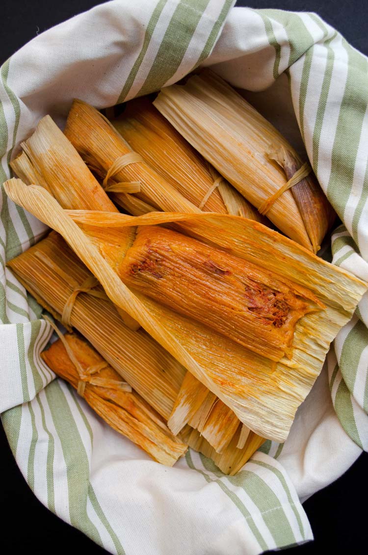 Red Chile Tamales Cooking Class