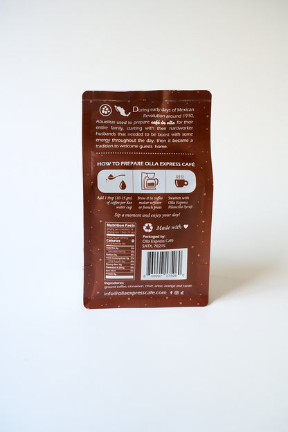 Cafe de olla con chocolate