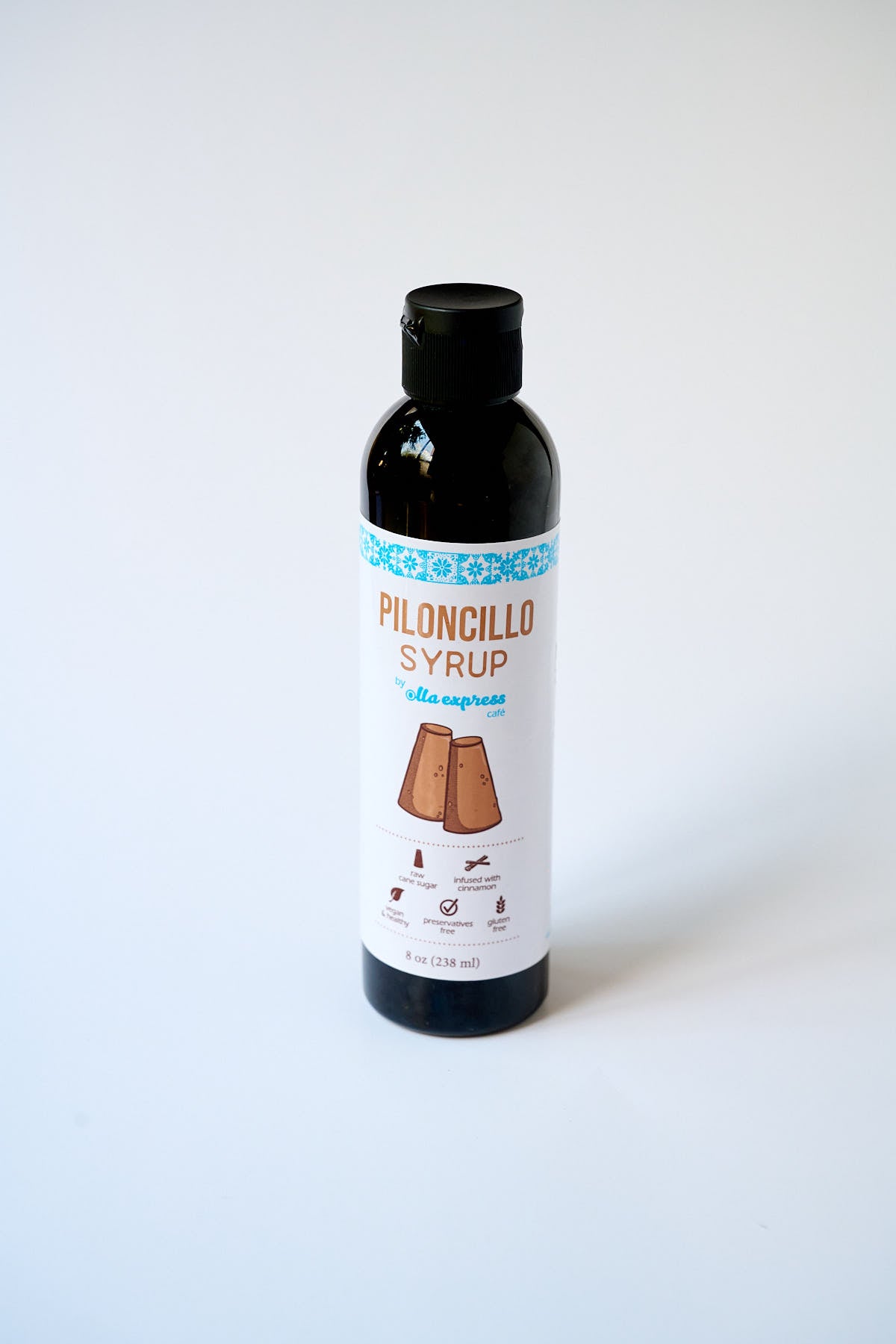 Piloncillo Syrup Bottle
